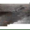 Mexen Lunar L Duo sprchový kút otvárateľný 110 x 70 cm, priehľadný, brúsená meď - 834L-110L-070P-65-00
