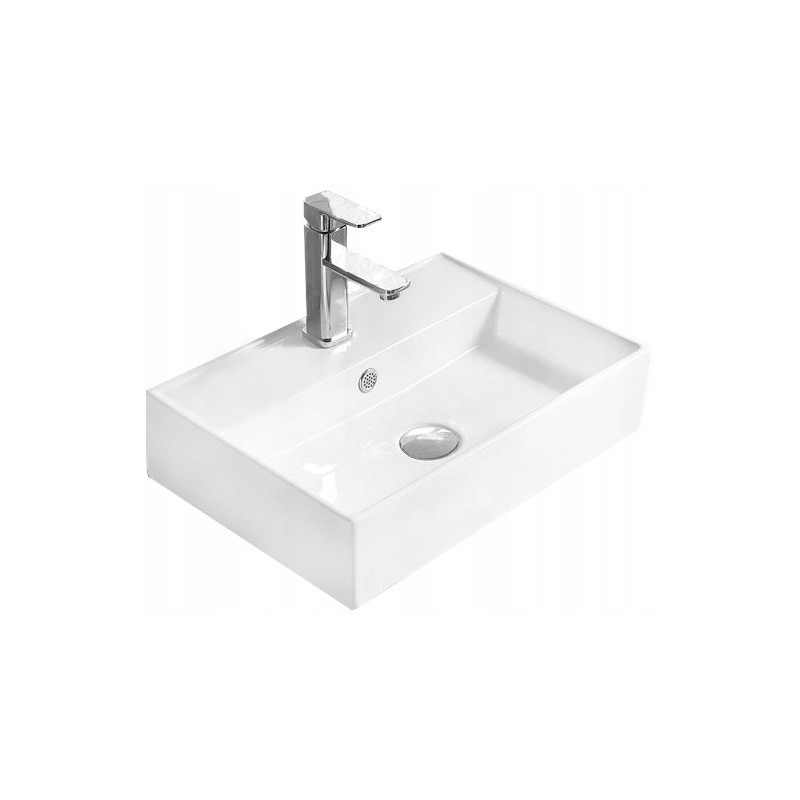Mexen Blanca umývadlo na dosku 50 x 35 cm, biele - 21105000