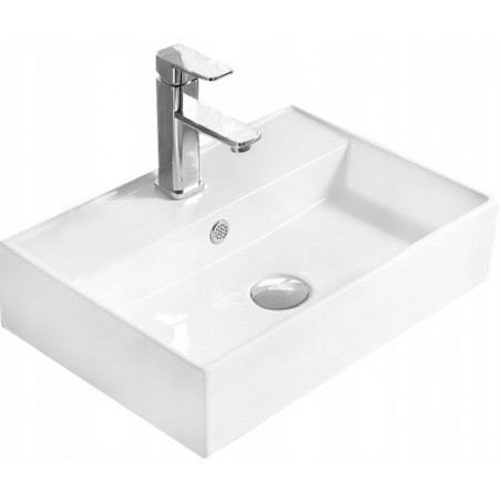 Mexen Blanca umývadlo na dosku 50 x 35 cm, biele - 21105000