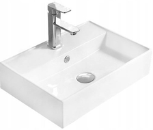 Mexen Blanca umývadlo na dosku 56 x 38 cm, biele - 21105600
