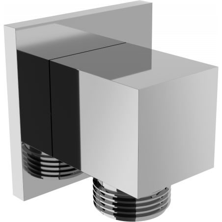 Mexen Cube rohová prípojka, chróm - 79340-00