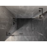 Mexen Lunar L Duo sprchová kabína ľavá 110 x 95 cm, transparentná, brúsená gun gray - 834L-110L-095P-66-00
