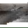 Mexen Lunar L Duo sprchový kút s otváracími dverami 110 x 110 cm, transparentný, brúsená zbraňová šedá - 834L-110L-110P-66-00