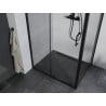 Mexen Apia posuvný sprchový kút 140 x 90 cm, transparentný, čierny - 840-140-090-70-00