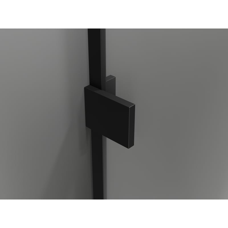 Mexen Lunar L Duo sprchová kabína s otváracími dverami 75 x 75 cm, transparentná, čierna - 834L-075L-075P-70-00