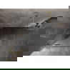 Mexen Lunar L sprchová kabína sklopná ľavá 100 x 100 cm, transparentná, zlatá kartáčovaná - 834L-100-100-55-00-L