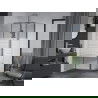 Mexen Apia sprchová kabína, posuvné dvere 140 x 80 cm, pruhy, chrómová - 840-140-080-01-20