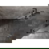 Mexen Lunar L Duo sprchový kút s otočnými dverami 110 x 80 cm, priehľadný, čierny - 834L-110L-080P-70-00