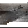 Mexen Lunar L sprchový kút výkyvný ľavý 80 x 70 cm, transparentný, brúsená gun šedá - 834L-080-070-66-00-L