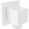 Mexen Cube rohová prípojka, biela - 79340-20