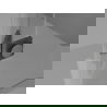 Mexen Lunar L sprchový kút výkyvný ľavý 80 x 80 cm, transparentný, gun gray brúsený - 834L-080-080-66-00-L
