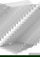 Mexen Lunar L sprchová kabína ľavá 100 x 90 cm, transparentná, brúsený nikel - 834L-100-090-97-00-L