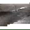 Mexen Lunar L sprchový kút s otočnými dverami vľavo 100 x 100 cm, transparentný, brúsený nikel - 834L-100-100-97-00-L