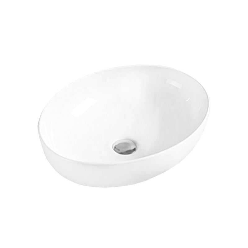 Mexen Jowita umývadlo na dosku 52 x 39 cm, biele - 21355200