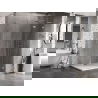 Mexen Lunar L sprchová kabína, pravá, 100 x 70 cm, priehľadná, chróm - 834L-100-070-01-00-P