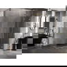 Mexen Lunar L sprchový kút pravý 85 x 80 cm, transparentný, zlatý kartáčovaný - 834L-085-080-55-00-P