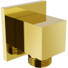 Mexen Cube uhlový prípoj, zlatý - 79340-50