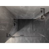 Mexen Lunar L Duo sprchová kabína ľavá 90 x 80 cm, transparentná, gun metal - 834L-090L-080P-95-00