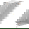 Mexen Lunar L sprchový kút otvárací pravý 70 x 70 cm, transparentný, brúsená meď - 834L-070-070-65-00-P