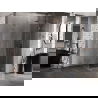 Mexen Lunar L sprchovací kút s otváracími dverami pravý 80 x 80 cm, priehľadný, brúsená meď - 834L-080-080-65-00-P