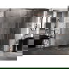 Mexen Lunar L sprchový kút otvárateľný pravý 85 x 80 cm, transparentný, brúsená meď - 834L-085-080-65-00-P