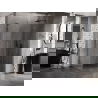 Mexen Lunar L sprchový kút pravý 85 x 70 cm, transparentný, brúsený gun gray - 834L-085-070-66-00-P