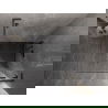 Mexen Lunar L sprchový kút s pravými otváracími dverami 80 x 80 cm, priehľadný, brúsený gun gray - 834L-080-080-66-00-P