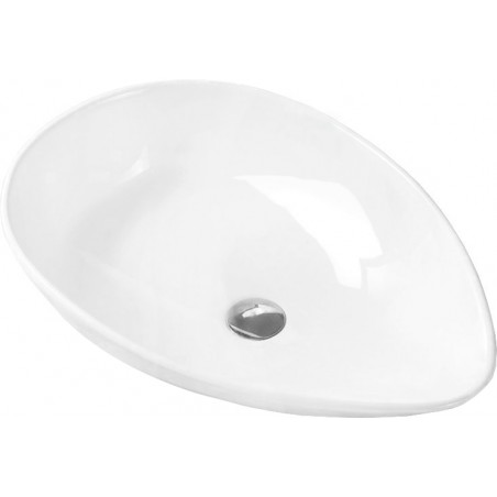 Mexen Livia umyvadlo na dosku 65 x 44 cm, biele - 21416500