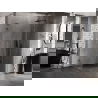 Mexen Lunar L sprchovací kút s pravými závesnými dverami 80 x 70 cm, transparentný, gun metal - 834L-080-070-95-00-P
