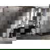 Mexen Lunar L sprchovací kút otvárací pravý 85 x 70 cm, transparentný, gun metal - 834L-085-070-95-00-P