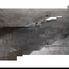 Mexen Lunar L Duo sprchový kút otvárací 110 x 70 cm, transparentný, kartáčovaný nikel - 834L-110L-070P-97-00
