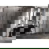 Mexen Lunar sprchový kút, sklápacie dvere pravé 70 x 70 cm, transparentný, brúsený gun gray - 834-070-070-66-00-P