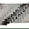 Mexen Roma sprchový kút, otočný, 120 x 80 cm, transparentný, zlatý - 854-120-080-50-00