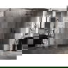 Mexen Lunar sprchovací kút otvárací pravý 100 x 80 cm, transparentný, gun metal - 834-100-080-95-00-P