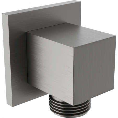 Mexen Cube uhlová prípojka, kartáčovaná gun gray - 79340-66
