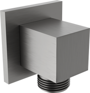 Mexen Cube uhlová prípojka, kartáčovaná gun gray - 79340-66