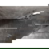 Mexen Lunar T sprchovací kút otvárací ľavý 125 x 70 cm, transparentný, chróm - 834T-125-070-01-00-L