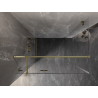 Mexen Lunar T sprchová kabína s otváraním doľava 110 x 80 cm, transparentná, zlatá - 834T-110-080-50-00-L