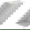 Mexen Lunar T sprchový kút výklopný ľavý 115 x 80 cm, priehľadný, zlatý - 834T-115-080-50-00-L