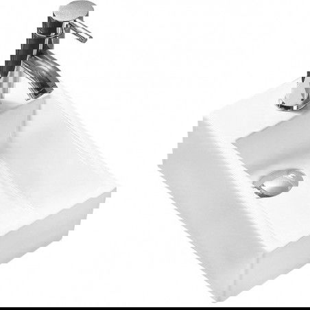 Mexen Inez umývadlo na dosku pravé 40 x 20 cm, biele - 21484000R