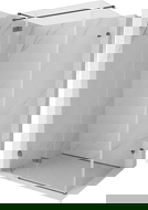 Mexen Lunar T sprchový kút, ľavý 130 x 90 cm, priesvitný, brúsená šedá - 834T-130-090-66-00-L