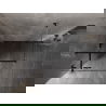 Mexen Lunar T sprchovací kút s otváracími dverami ľavý 120 x 120 cm, transparentný, čierny - 834T-120-120-70-00-L