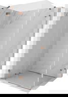 Mexen Lunar sprchová kabína s otočnými dverami ľavá 90 x 70 cm, priehľadná, ružové zlato - 834-090-070-60-00-L