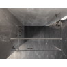 Mexen Lunar T sprchovací kút s otváracími dverami vľavo 130 x 120 cm, priehľadný, brúsený nikel - 834T-130-120-97-00-L