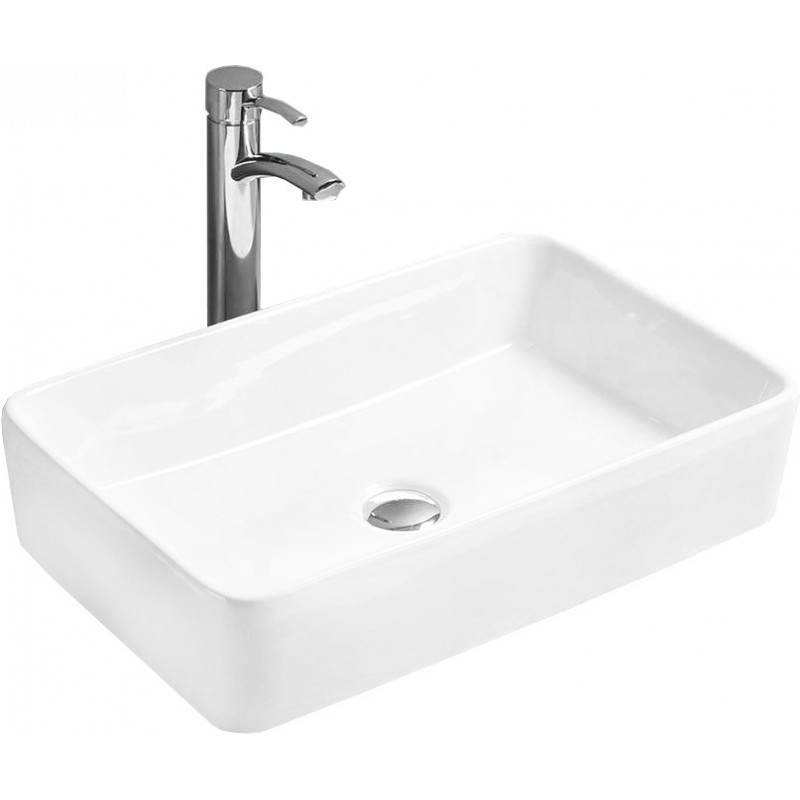 Mexen Catia pultová umývadlo 61 x 41 cm, biela - 21316100