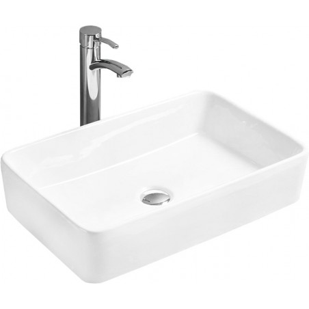 Mexen Catia pultová umývadlo 61 x 41 cm, biela - 21316100