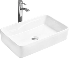 Mexen Catia pultová umývadlo 61 x 41 cm, biela - 21316100