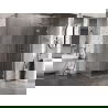 Mexen Lunar T sprchová kabína pravá 135 x 120 cm, priehľadná, chróm - 834T-135-120-01-00-P