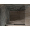 Mexen Omega sprchovací kút posuvný 100 x 100 cm, grafit, chróm - 825-100-100-01-40