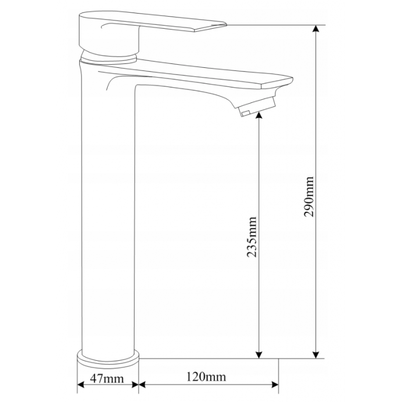 Mexen Royo DQ45 sada na vaňu, čierna - 72213DQ45-70